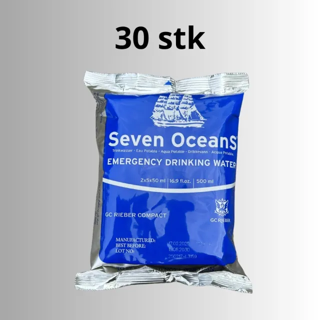 Seven Oceans nødvann, 1 stk (500 ml)